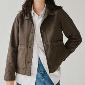 PAYNTER five year anniversary chore jacket women's batch no.18 Climpson Brown M